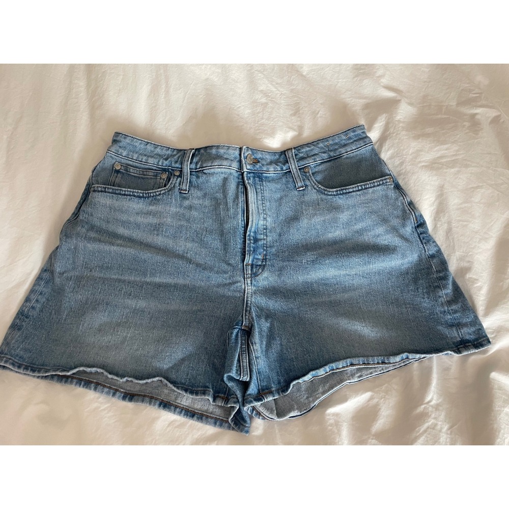 Madewell Jean Shorts Curvy Perfect Mid-Length Size 33